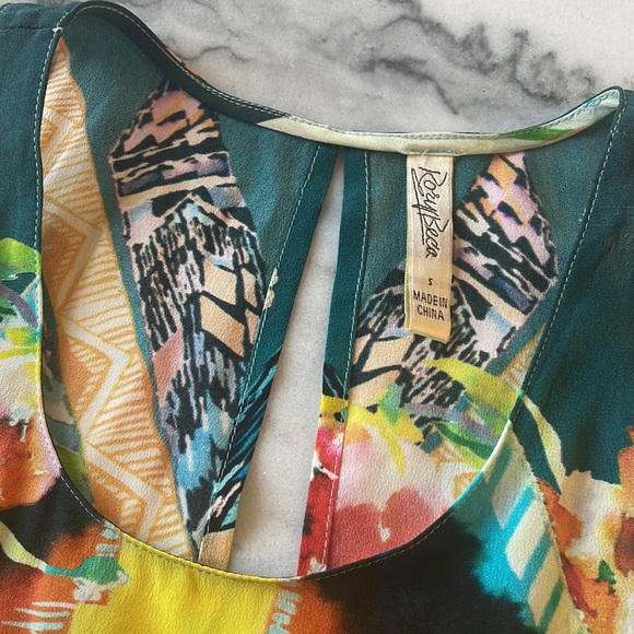Rory Beca Colorful Silk Floral Tank - Size Small - Picture 8 of 8